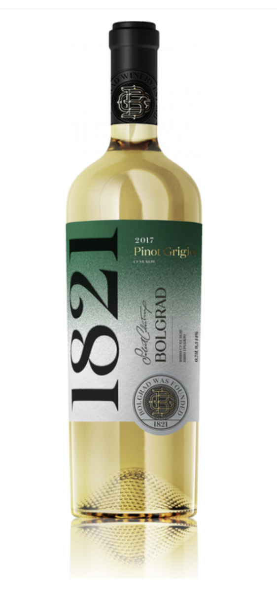 Вино сухе біле Pinot Grigio Select 13,5% 0,75л